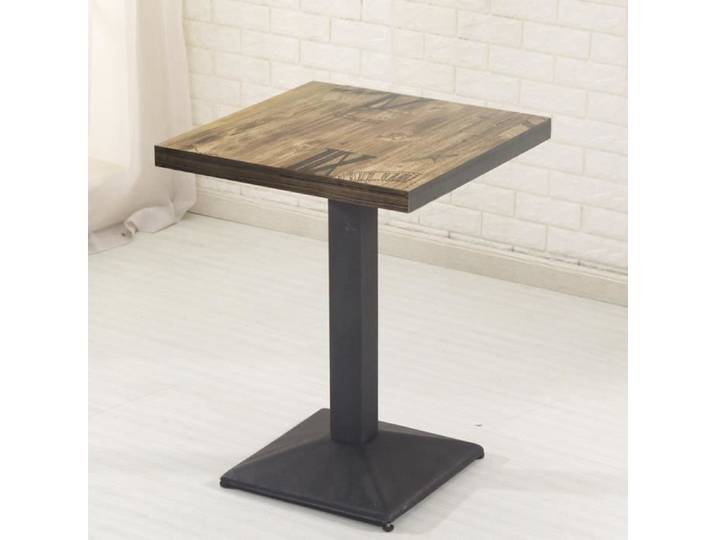 Table à Manger - HOMEWELL - YIPEEMA - Bois et Métal - 60x60x75cm - 2 Places