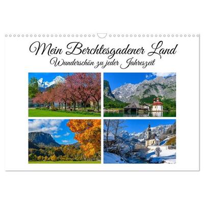Mein Berchtesgadener Land - Wunderschön zu jeder Jahreszeit (Wandkalender 2027 DIN A3 quer), CALVENDO Monatskalender