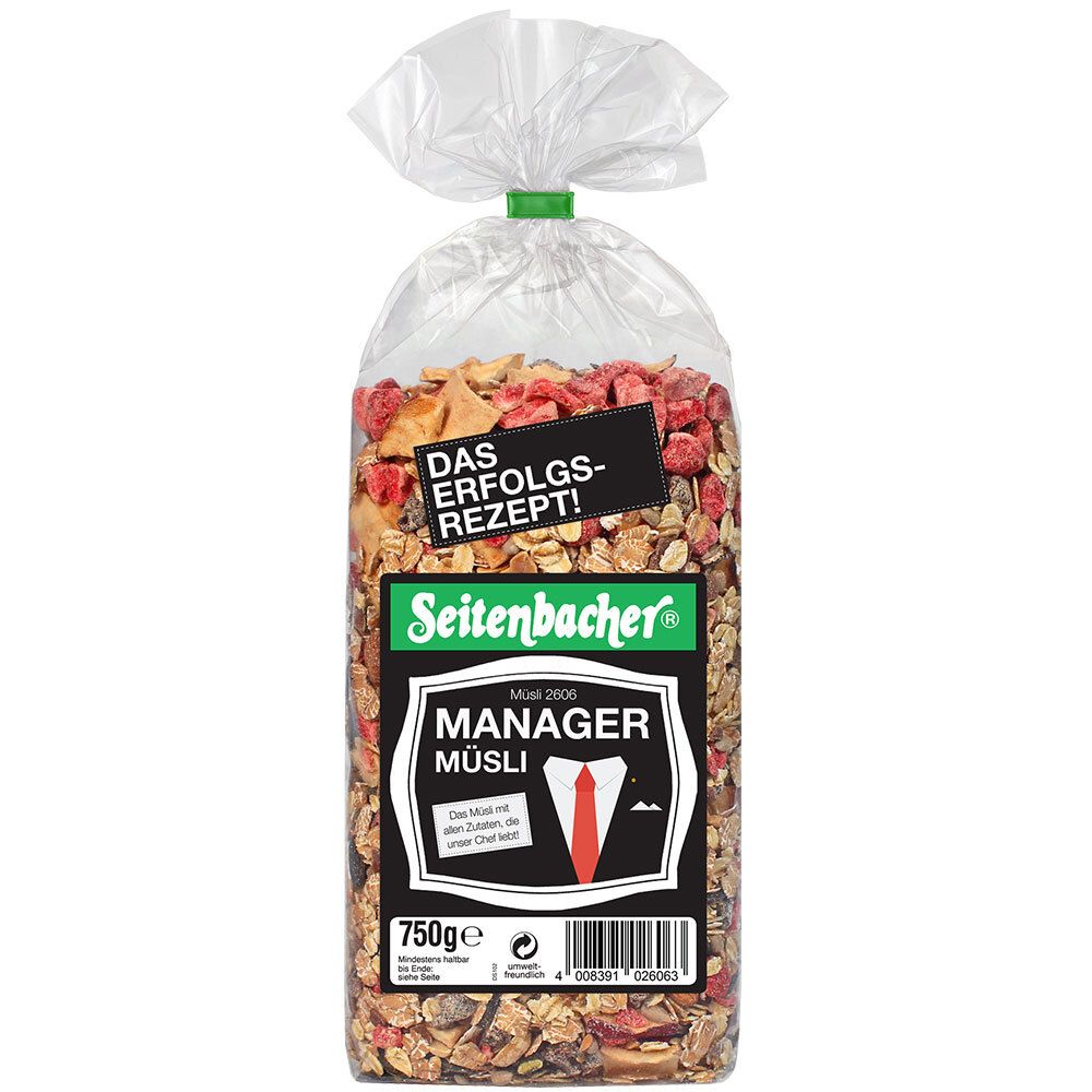 Seitenbacher Manager Müsli 750 g