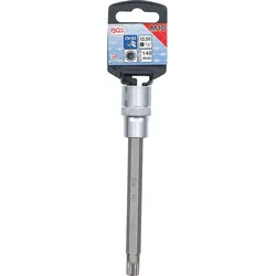 BGS Bit-Einsatz Länge 140 mm Antrieb Innenvierkant 12,5 mm (1/2") Innenvielzahn (für XZN) M10 - 5184-M10