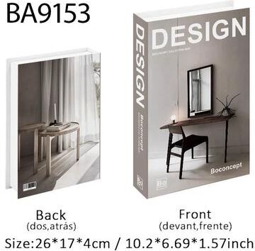 Uplift Essentials Ukiyo e Lucky Cat Decorative Storage Book Luxury Openable Fake Book For Japanese Room & Table Decor style 1
