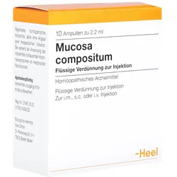 Mucosa Compositum Ampullen 10 St
