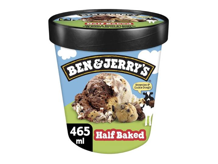Ben &amp; Jerry's Crème glacée Half Baked - 465 ml