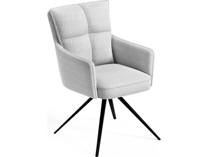 Armlehnstuhl MARA Textil/Metall 94 x 66 x 59 cm...
