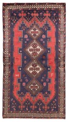 ECARPETGALLERY Hand-knotted Konya Anatolian Navy Wool Rug - 3'8 x 6'9