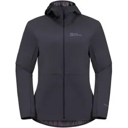 JACK WOLFSKIN Damen Jacke FELDBERG HOODY W, Größe L in Grau Grau