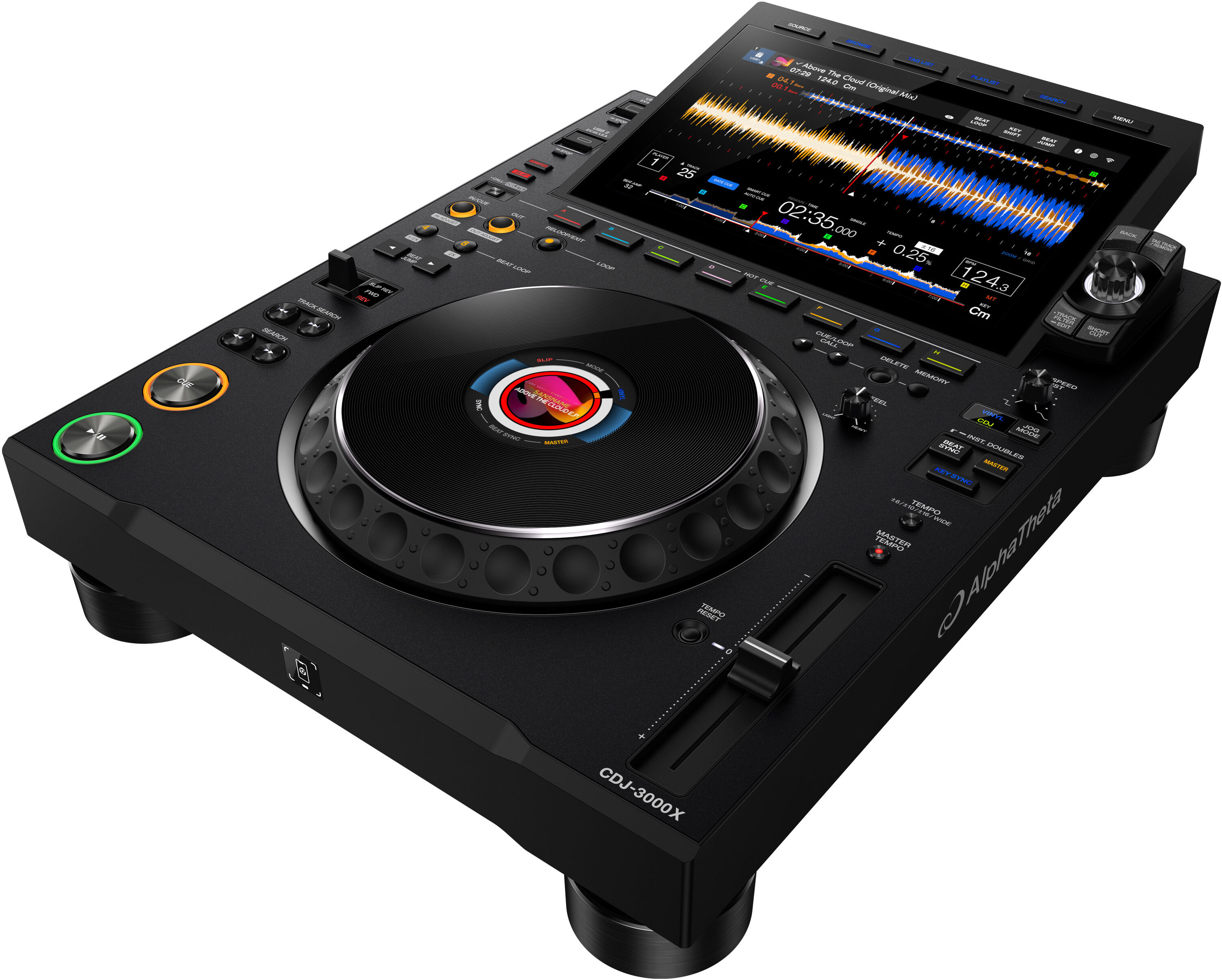 Pioneer Alphatheta Cdj-3000x Multimedia Player