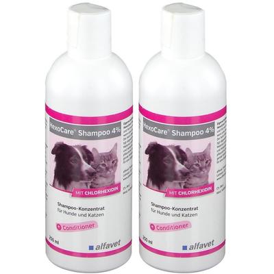 Hexocare Shampoo 4% f.Hunde u.Katzen 2x 2x250 ml