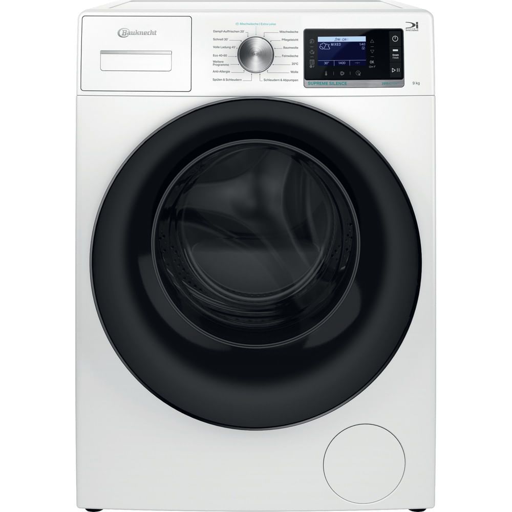 Bauknecht B6R98E Silence 9 kg Frontlader Waschmaschine 1400 U/min aquaStop Funktion AutoClean B6R 98E SILENCE