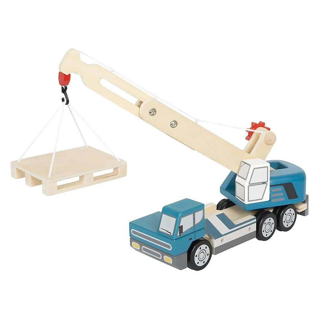 small foot Kranwagen mit Palette (12639)