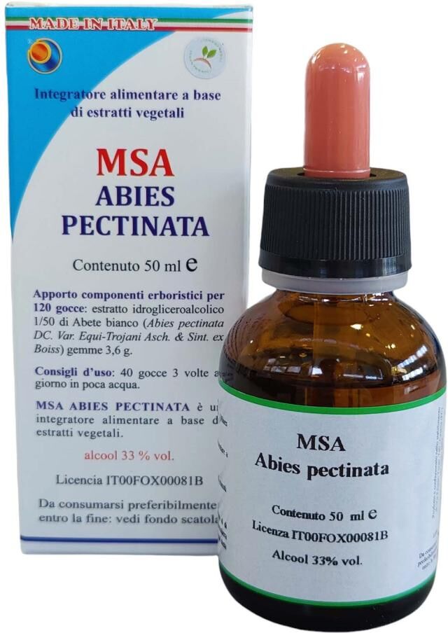 HERBOPLANET Srl MSA ABIES PECTINATA 50ML