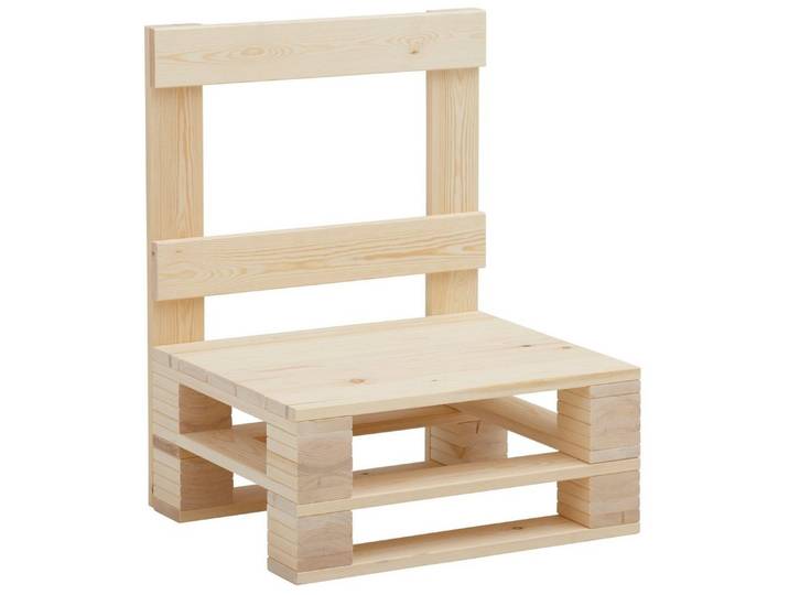 Home affaire Stuhl Pinus, Im angesagten Palettendesign