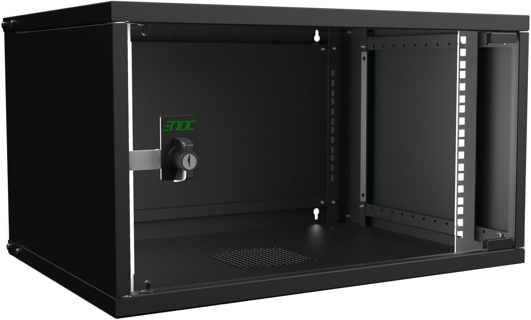 Enoc Wandschrank SNP 6HE sw 19"550x400x315mm W3 6-4-S-SNP (57521)