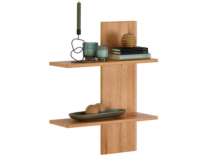 Cantus Wandboard, Kernbuche, Holz, Wildkernbuche, furniert, massiv, 62x100x23 cm, Küchen, Küchenmöbel, Küchenregale