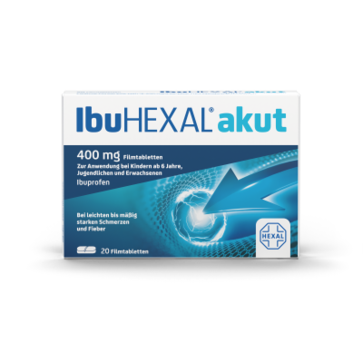 Hexal AG IBUHEXAL akut 400 Filmtabletten 20 St 00068972