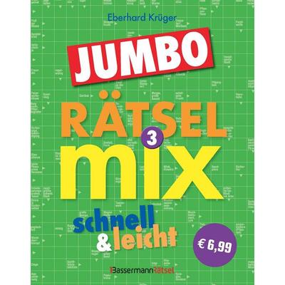 Der große Rätselmixjumbo - schnell und leicht 3, Taschenbuch von Eberhard Krüger, Bassermann, 978-3-8094-5283-6