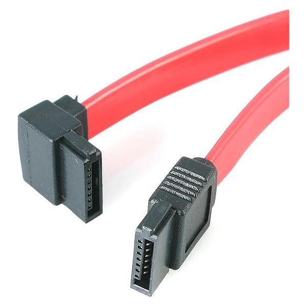 StarTech 12in Left Angle Sata Cable (30.48 cm, SATA) (SATA12LA1)