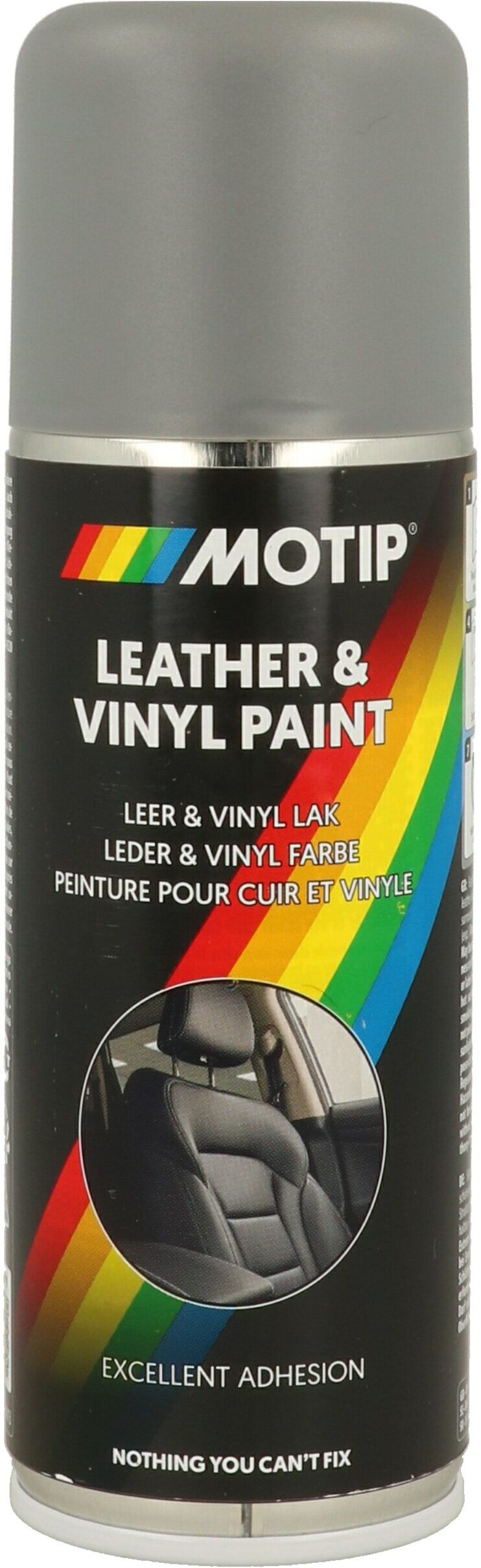 Motip Lederpflegemittel Leder & Vinyl Farbe Grau [200 Ml] 04232 0.2l