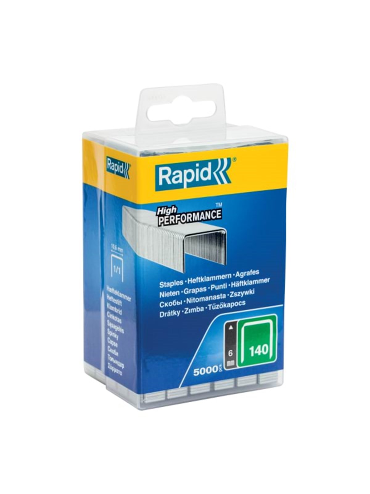 Rapid Staples 140/6 Galv 5M PP