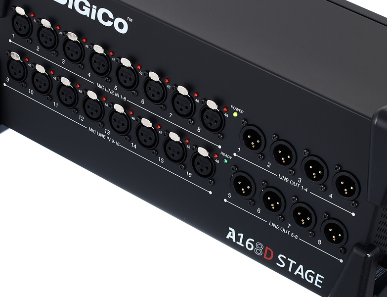 DiGiCo A168D Stage Dante I/O