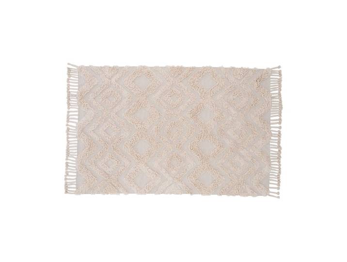 Teppich Isa – im Vintage-Stil aus Baumwolle - Beige - 230 x 160 - Luxusbetten24