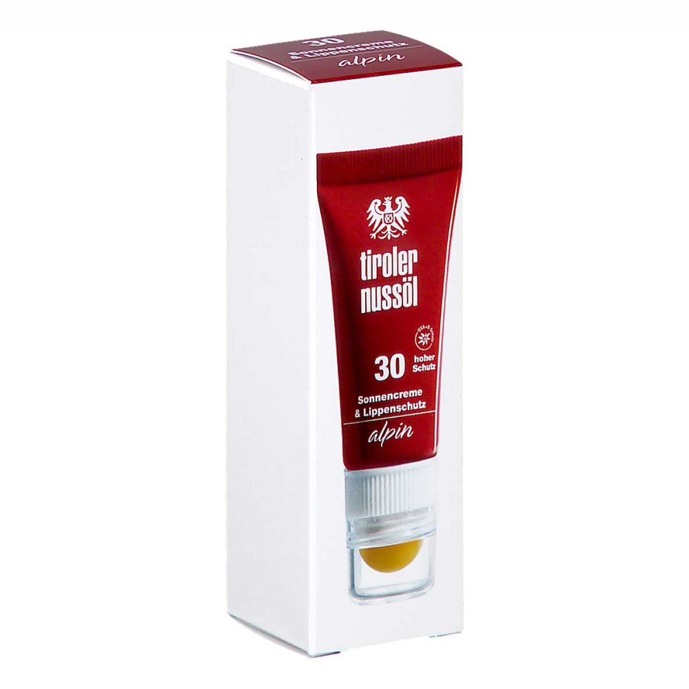 DERMAPHARM AG Tiroler Nussöl alpin Sonnencr. & Lippensch. 30/30 09925403
