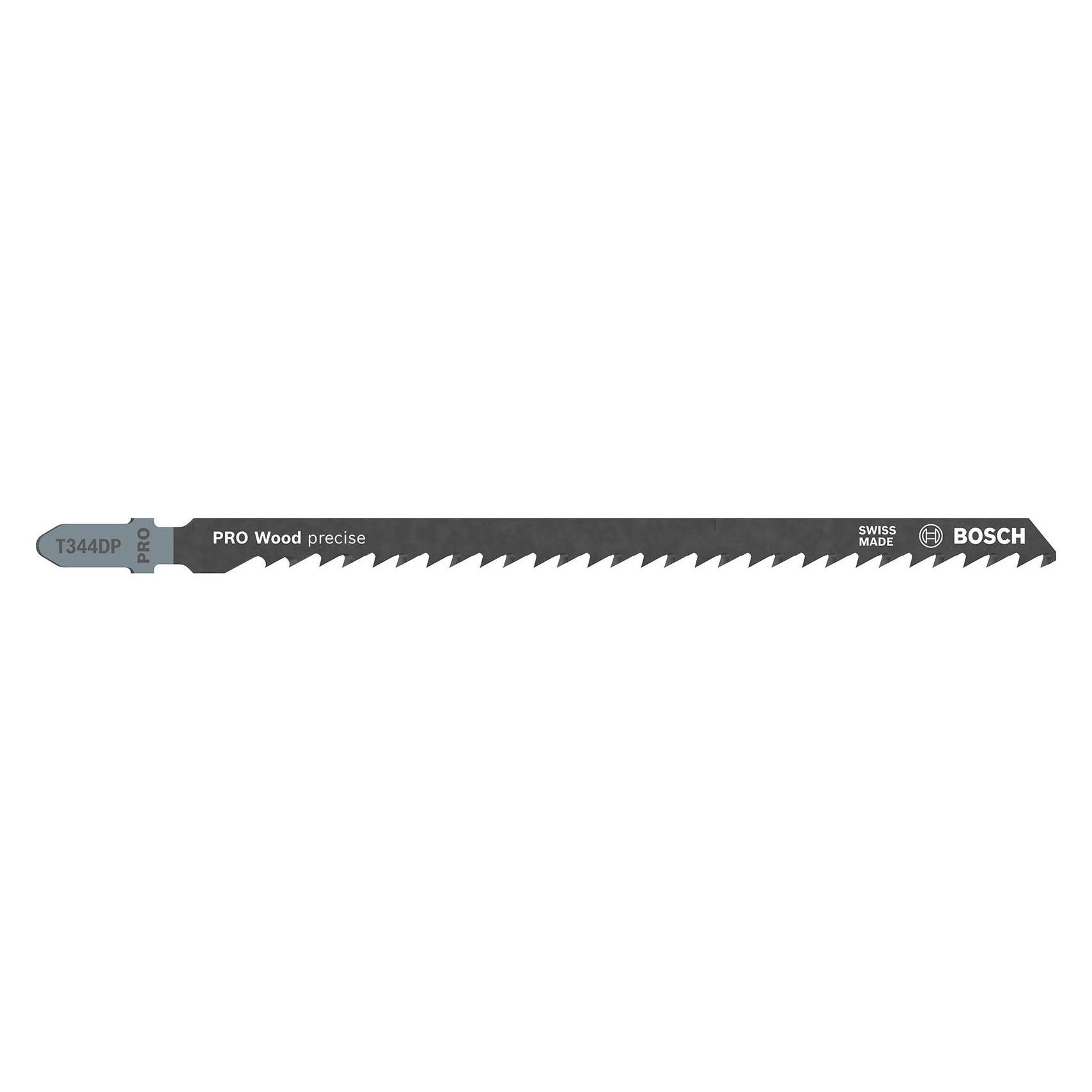 Bosch Professional Zubehör PRO Wood precise T344DP Stichsägeblatt, 152 mm, 25-tlg. (2608665240)