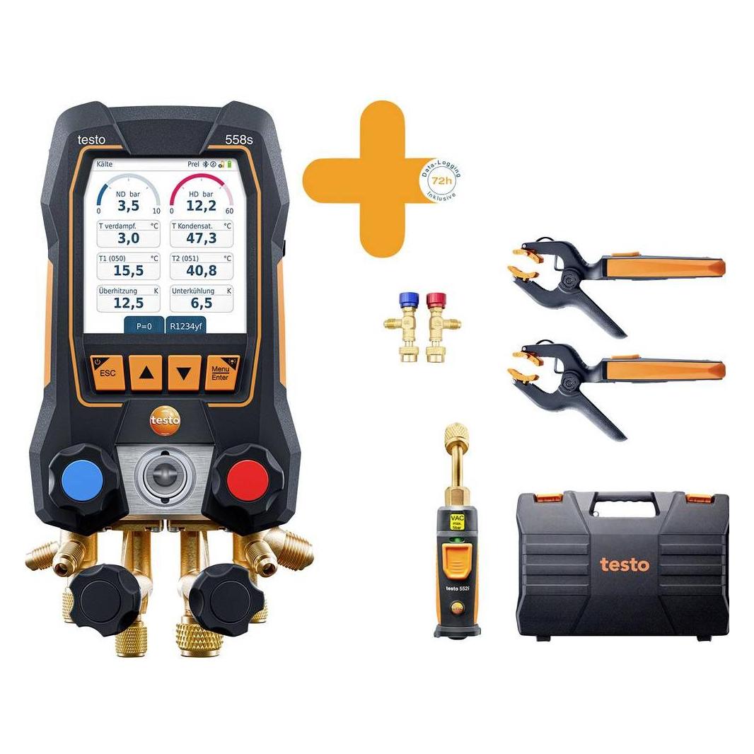 Testo Smart Vakuum Set (Druckmessgerät) (0564 2558)