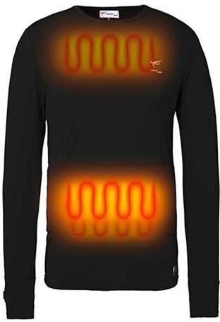 Nordic Heat Base Layer Top V7, Black