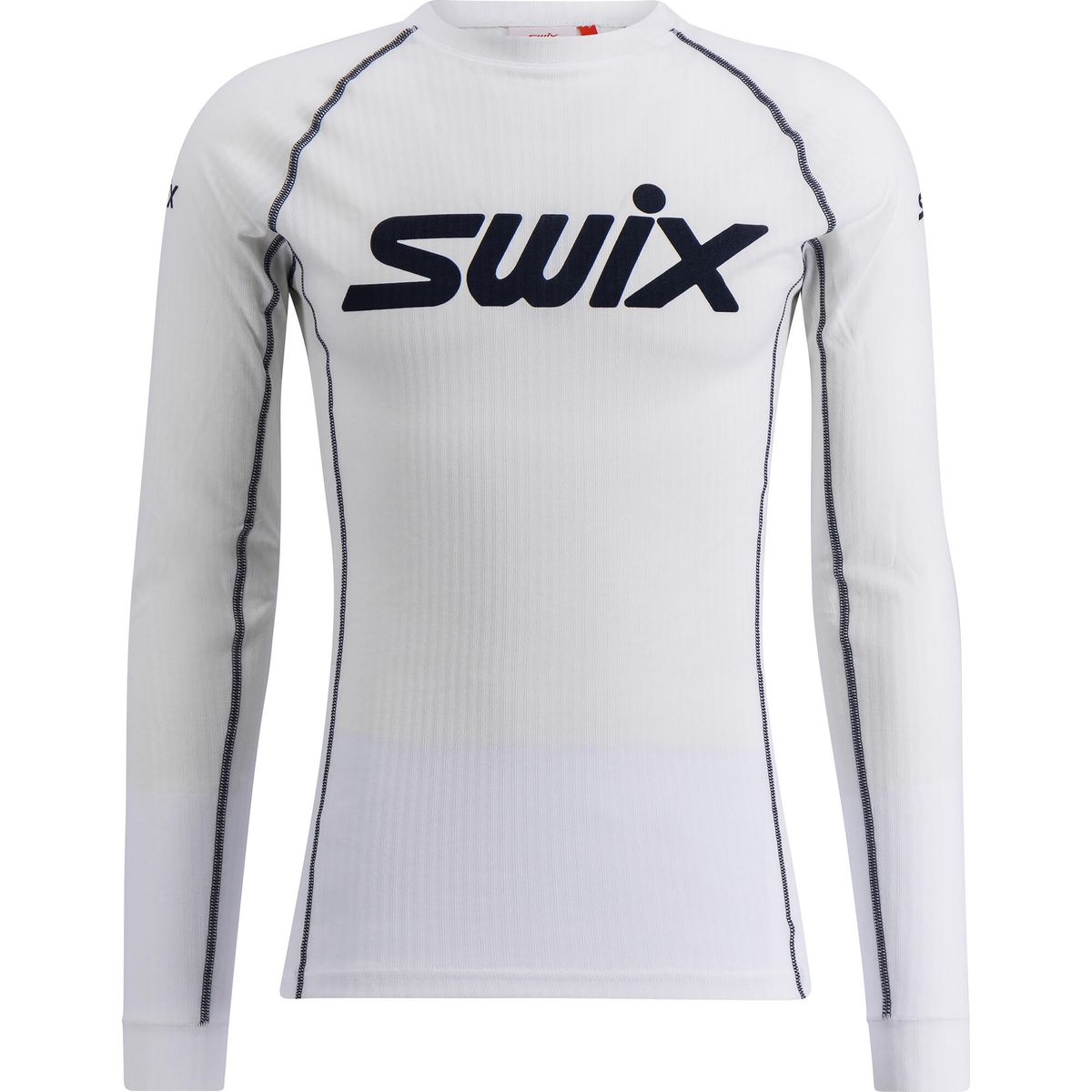 Swix Racex Classic Long Sleeve M, Bright White/ Dark Navy, L bright white/ dark navy (20000) L 10115-23-20000-L