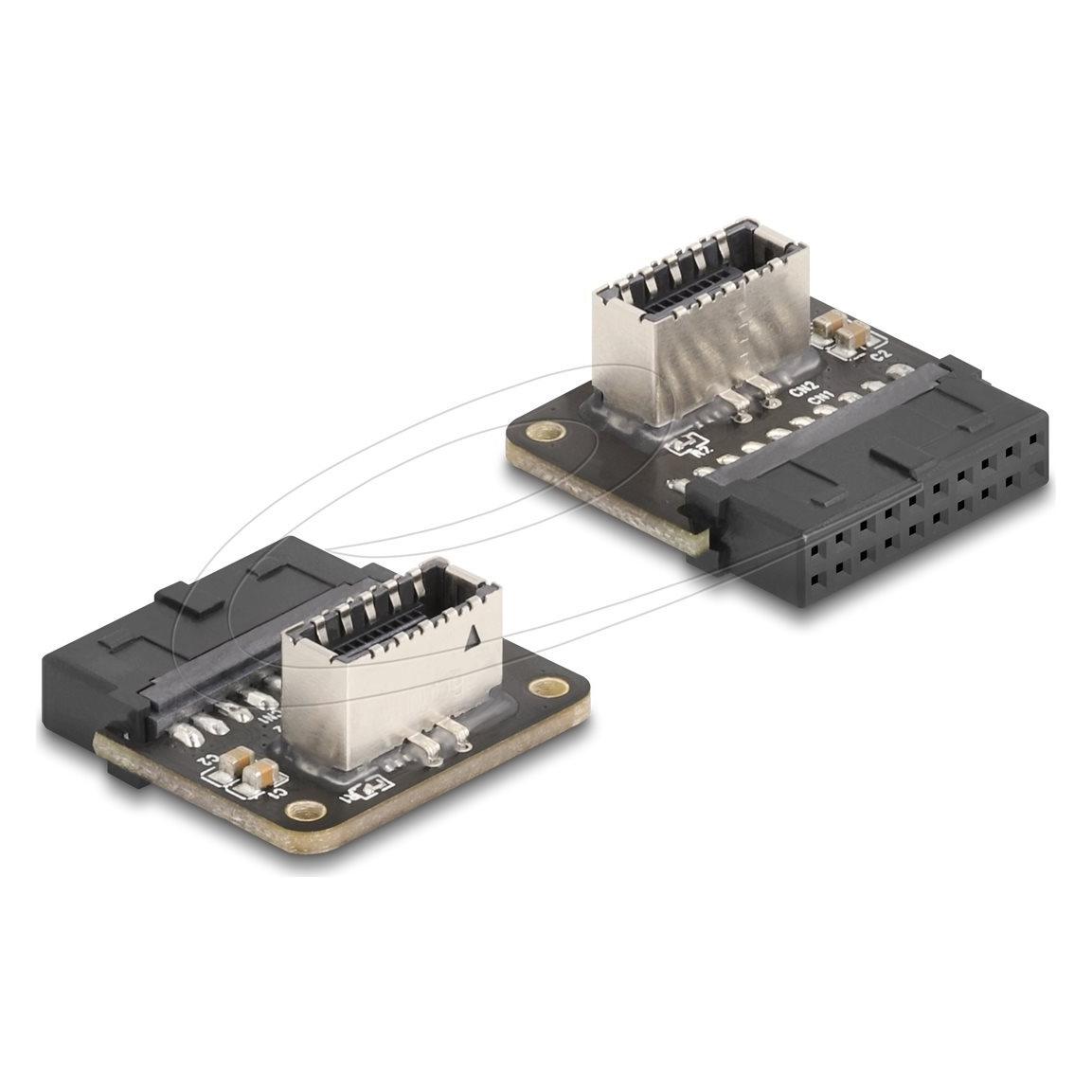 Delock USB 5 Gbps Adapter Pfostenbuchse zu intern Typ-E Key (67239)