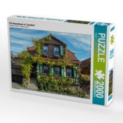 CALVENDO Puzzle Ein Hexenhaus in Tonndorf 2000 Teile Puzzle quer | 2000 Teile Lege-Größe 90 × 67 cm Foto-Puzzle für glückliche Stunden