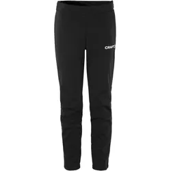 CRAFT Nordic Ski Club 2.0 Zip Teamhose Kinder 9990 - black 122/128
