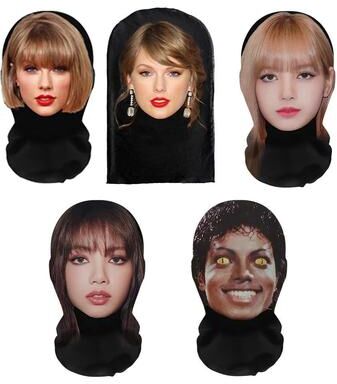 Multisell Products Hub Breathable Full Face Mask For Unisex, Novel Cosplay Headgear, Party Simulation Prop j