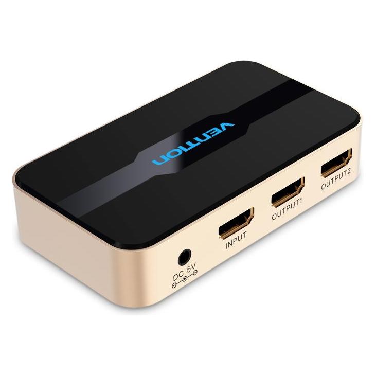 Vention 4K/30Hz HD HDMI splitter with power supply / HDMI - x 2 output (ACBG0-EU2)
