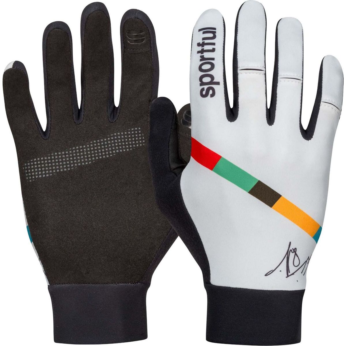 Sportful Lycra Chicco Gloves white/black (101) XXS 0425533-101-XXS