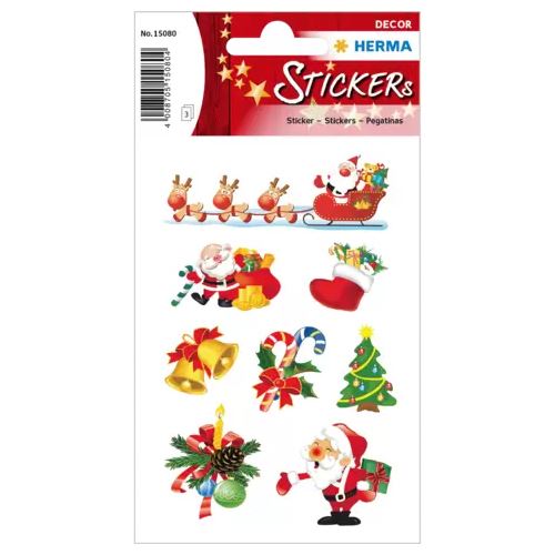 HERMA DECOR WEIHNACHTEN SANTA CLAUS