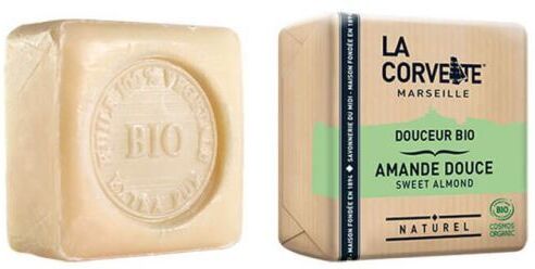 La Corvette Jabón Pastilla  Almendras Dulces 100 gr