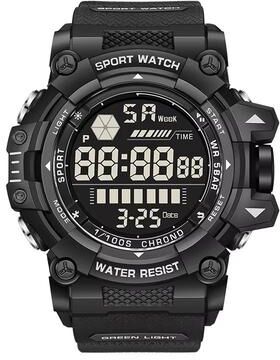 Inspired Finds LIGE FOXBOX LED Military Digital Sports Watch With Luminous Display black