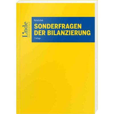 Sonderfragen der Bilanzierung, Taschenbuch von Roman Rohatschek, Linde, 978-3-7073-4923-8