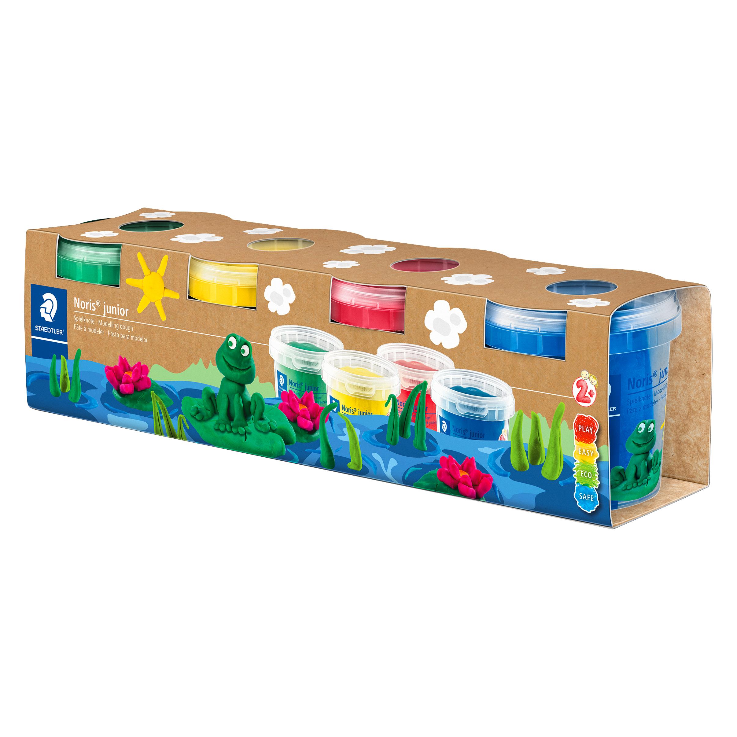 Staedtler Spielknete Noris junior Basisfarben (813 SLE)