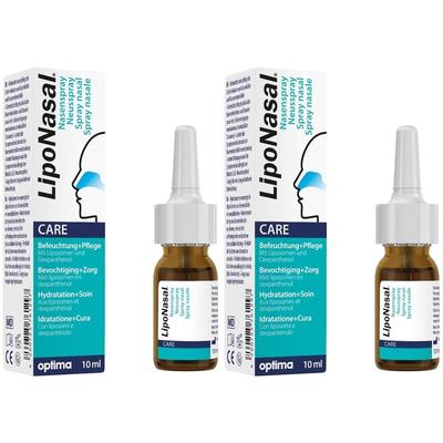 Liponasal Nasenpflege Spray 2x 2x10 ml Nasenspray