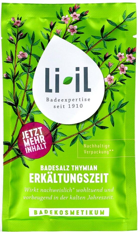 Li-il Badesalz Thymian Erkältungszeit 80g