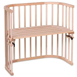 babybay Beistellbett original 81 x 43 cm Holz Natur unbehandelt