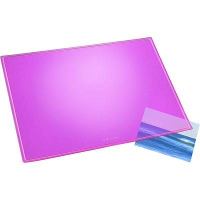 Läufer Schreibunterlage Durella Transluzent 40x53 cm pink