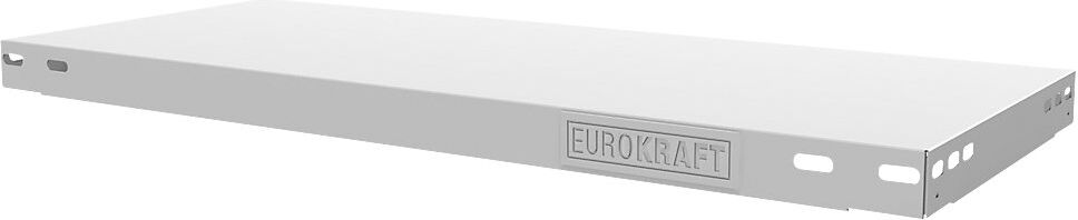 Fachboden für Lager-Steckregal, BxT 750 x 400 mm, lichtgrau, Traglast 300 kg, Bauart schwer eurokraft pro