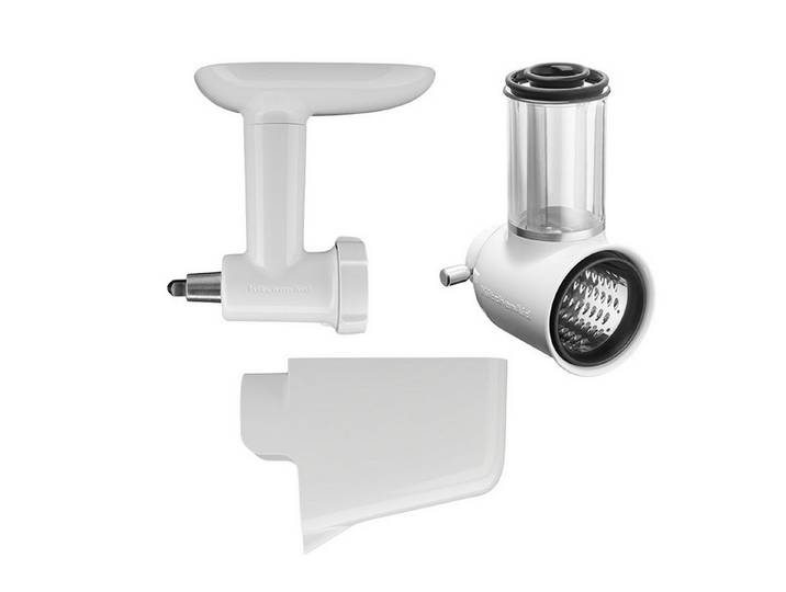 KitchenAid Küchenmaschinen Zubehör-Set Set KitchenAid Gemüseschneider,Fleischwolf und Pürieraufsatz 5KSM2FPPC