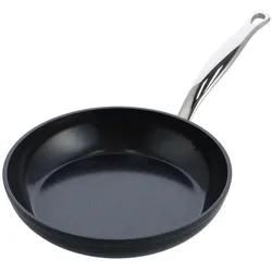 Greenpan Barcelona Pro koekenpan met keramische antikleeflaag 24 cm, Pfanne + Kochtopf, Schwarz