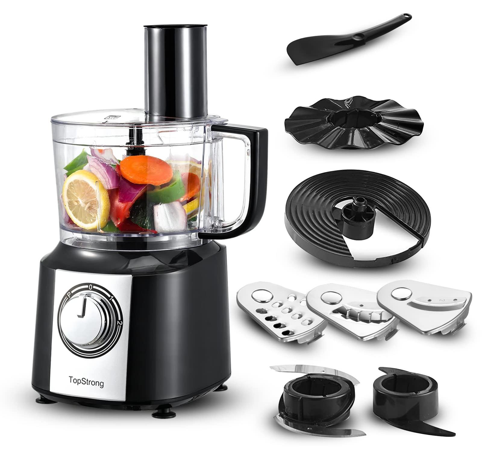 Selius multifunctionele keukenmachine 800W met 6 functies