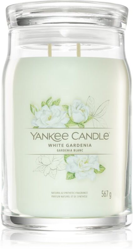 Yankee Candle White Gardenia duftlys Signature 567 g